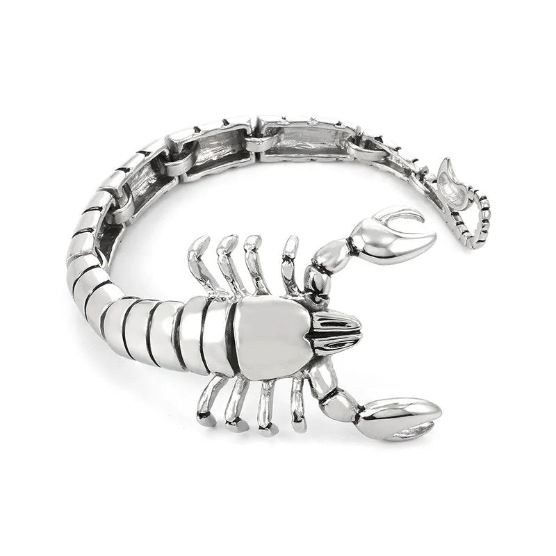 Scorpion Hook Novelty Heavy Punk Bracelet-Evani Naomi Jewelry