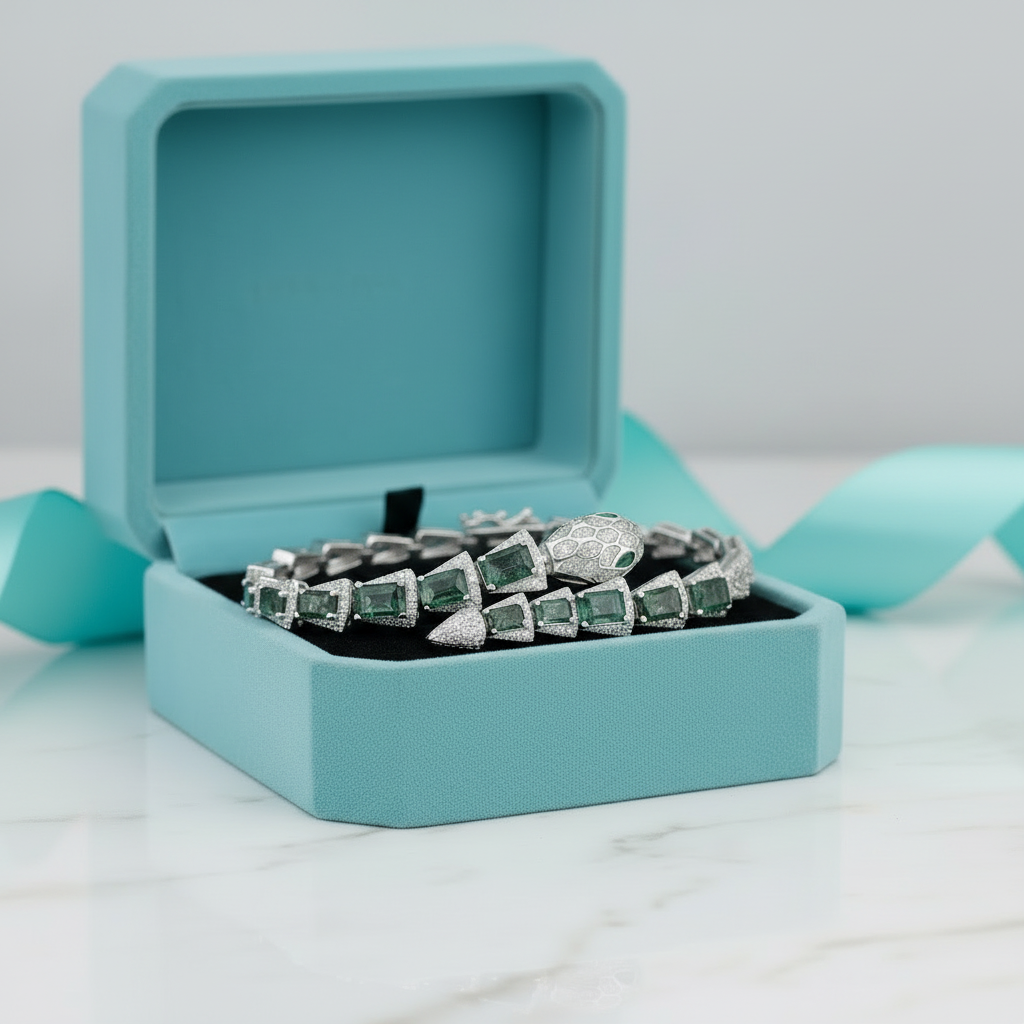 Serpent's Gift- Snake Natural Moss Agate