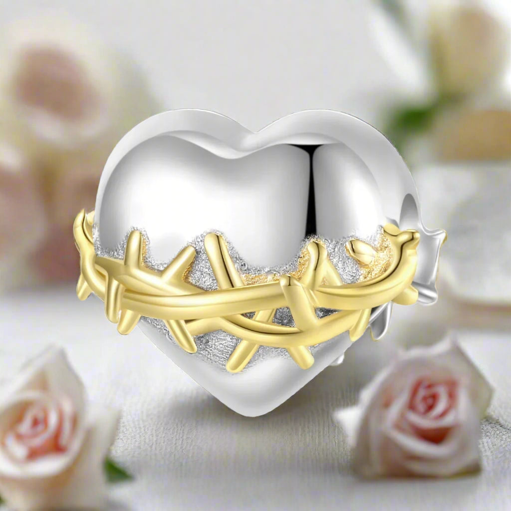 Silly Hearts, Romantic & Edgy Love Fusion Charm Collection-Evani Jewelry