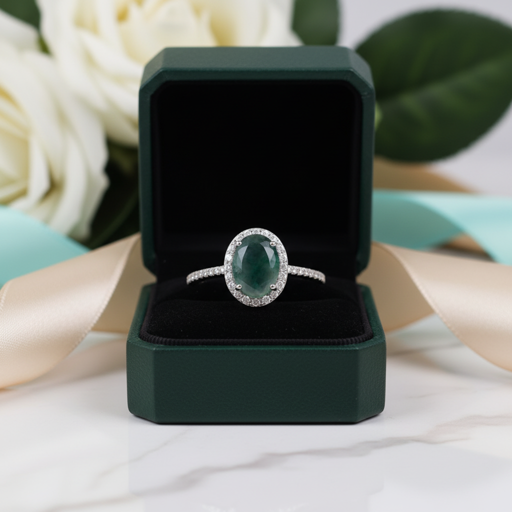 Silver_ring_with_a_green_gemstone_in_a_wooden_box_on_a_light_background_evn_bd77809c-b9b5-4b10-9f8f-dc0acb1f6e44.png