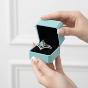 Constellation of Two Souls- Kite Cut Natural Unique Moss Agate Promise Ring