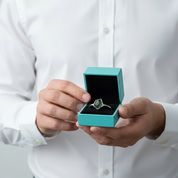 Where Our Souls Sprout- Unique Natural Gemstone Moss Agate Ring