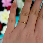 Simple 1.5mm Rose Gold Wedding Band-Evani Naomi Jewelry