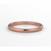 Simple 1.5mm Rose Gold Wedding Band - Evani Naomi Jewelry