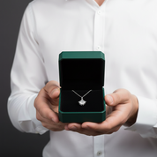 Simple 2.0 ct Princess-cut Diamond Option Necklace - Evani Naomi Jewelry