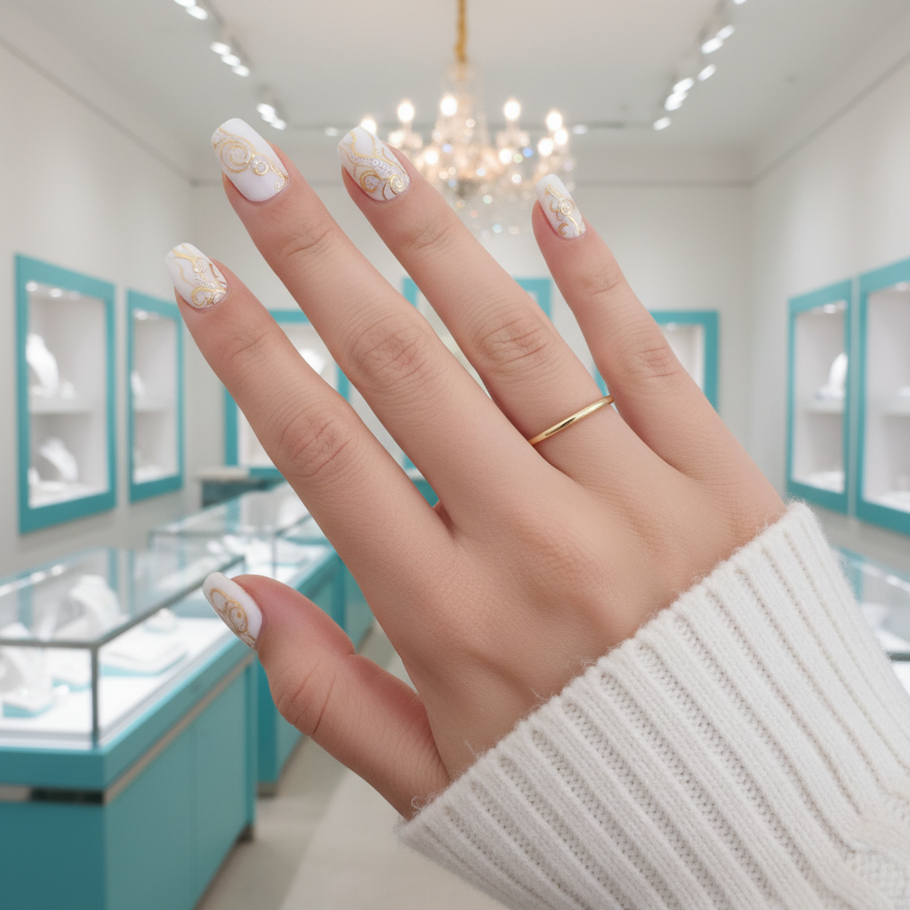 Simple Glossy Yellow Gold Wedding Band-Evani Jewelry