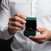 Simple Glossy Yellow Gold Wedding Band - Evani Naomi Jewelry