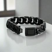 Special Pattern Square Link Chain Bracelet-Evani Naomi Jewelry