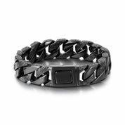 Special Pattern Square Link Chain Bracelet-Evani Naomi Jewelry