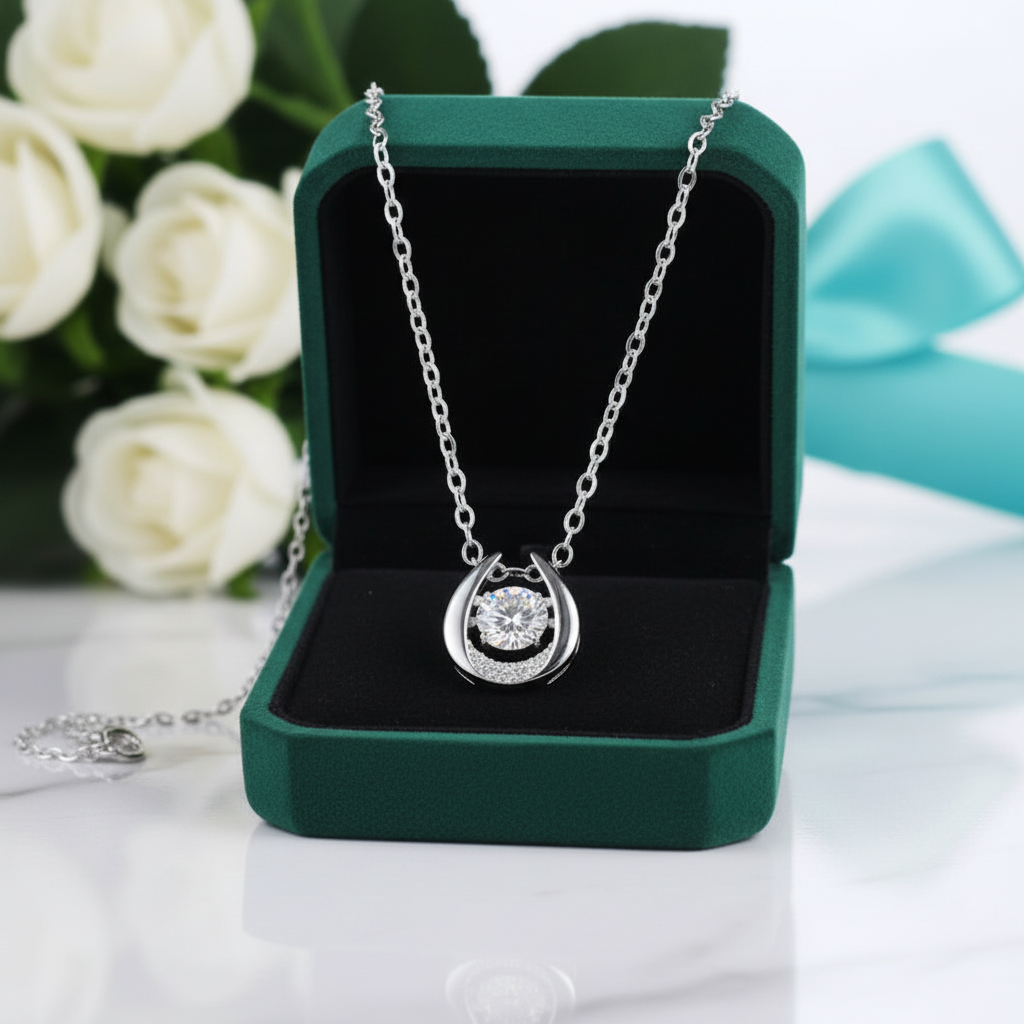 Twinkle 0.5 ct Round Diamond Option Necklace