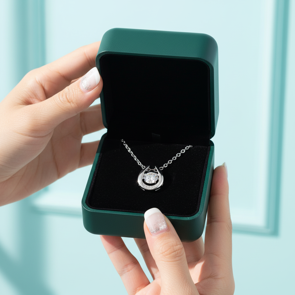 Twinkle 0.5 ct Round Diamond Option Necklace