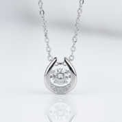 Twinkle 0.5 ct Round Diamond Option Necklace