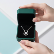 Twinkle Round 1.0 ct Diamond Option Necklace - Evani Naomi Jewelry
