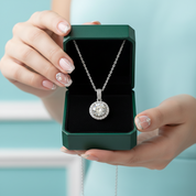 Twinkle Round-cut 1.0 ct Diamond Option Necklace - Evani Naomi Jewelry