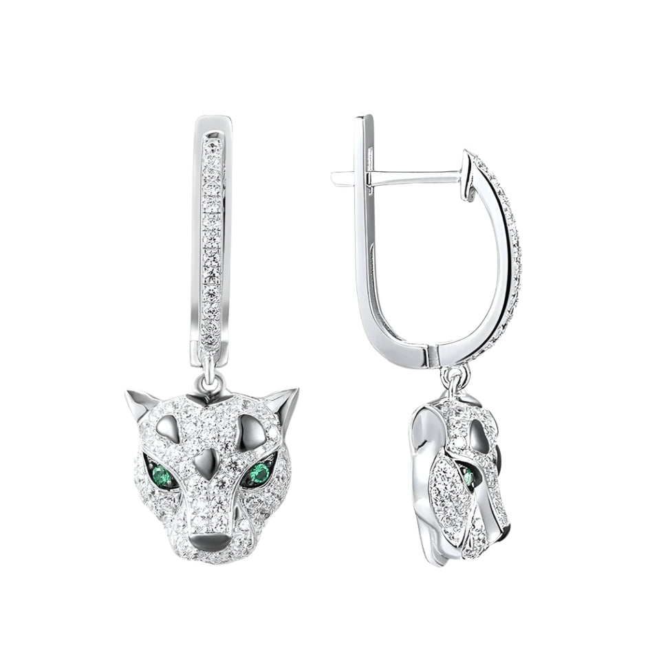 Unique Jaguar Dangling Earrings-Evani Naomi Jewelry