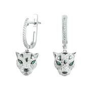 Unique Jaguar Dangling Earrings-Evani Naomi Jewelry