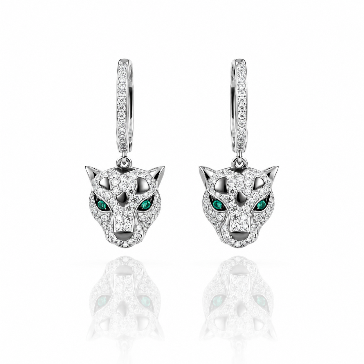 Unique Jaguar Dangling Earrings - Evani Naomi Jewelry