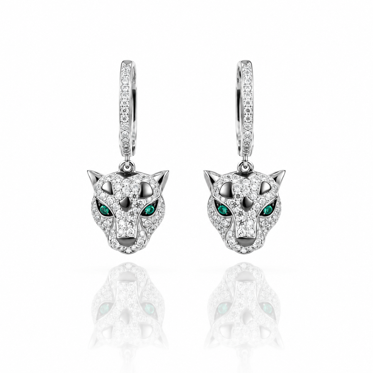 Unique Jaguar Dangling Earrings