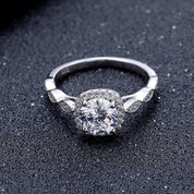 Vintage 2.0 Ct Pave Diamond Engagement Ring-Evani Naomi Jewelry