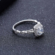 Vintage 2.0 Ct Pave Diamond Engagement Ring-Evani Naomi Jewelry