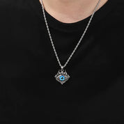 Vintage Devil's Eye Necklace-Evani Naomi Jewelry