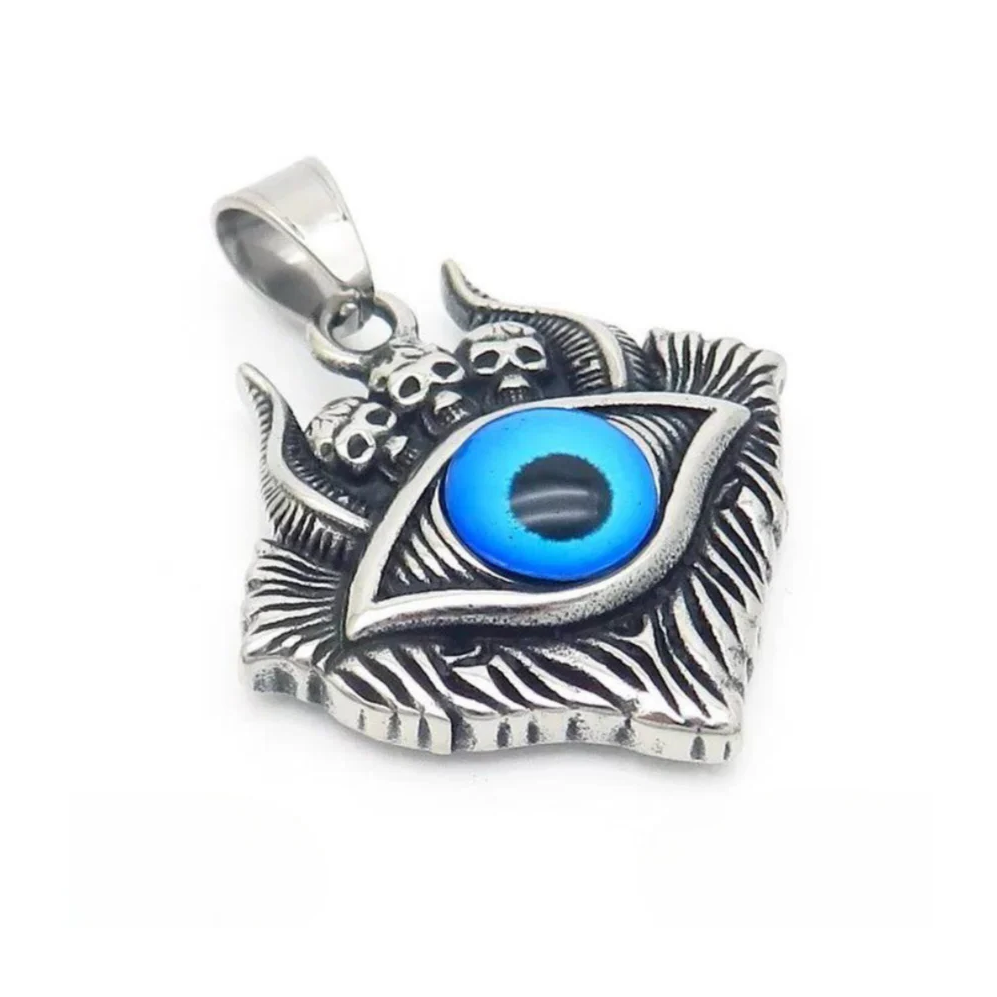 Vintage Devil's Eye Necklace-Evani Naomi Jewelry