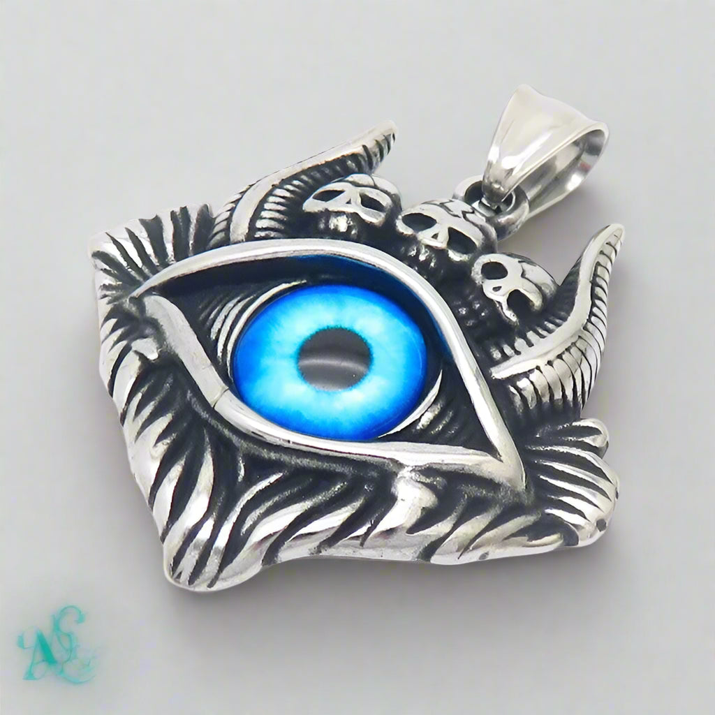 Vintage Devil's Eye Necklace-Evani Naomi Jewelry