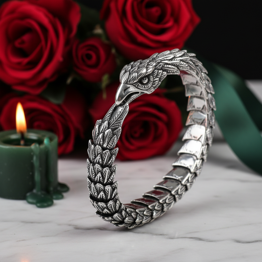Vintage Domineering Eagle Head Bracelet-Evani Jewelry