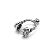 Vintage Earphones Pendant Necklace-Evani Naomi Jewelry