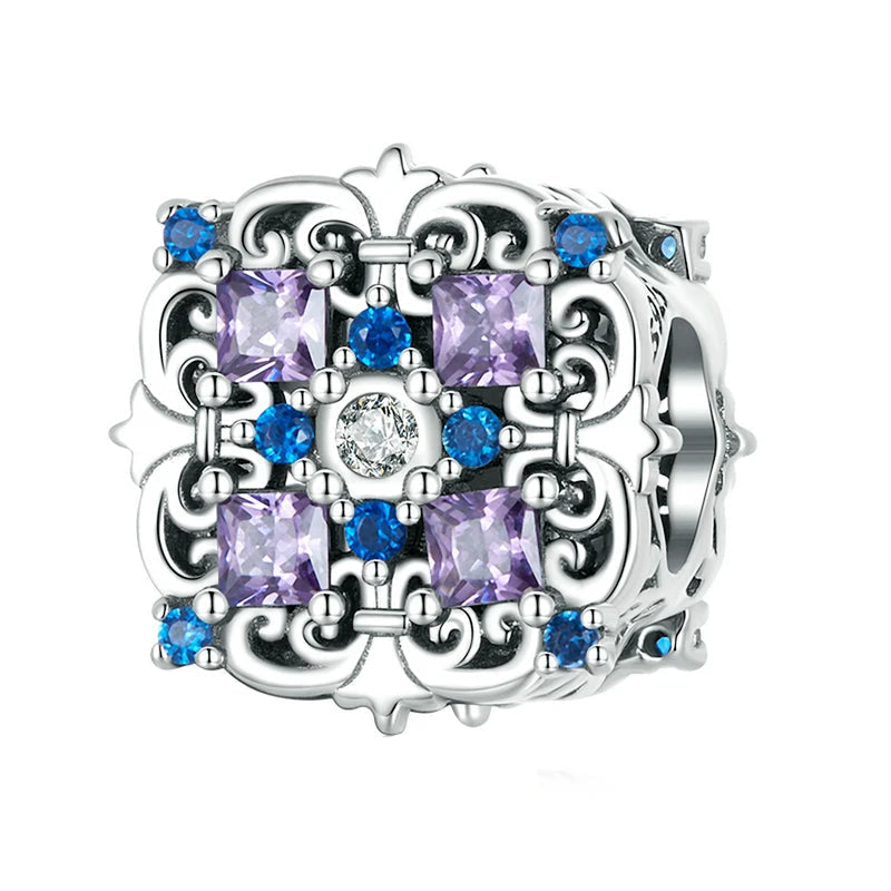 Vintage Flower Pattern Charm Series-Evani Naomi Jewelry