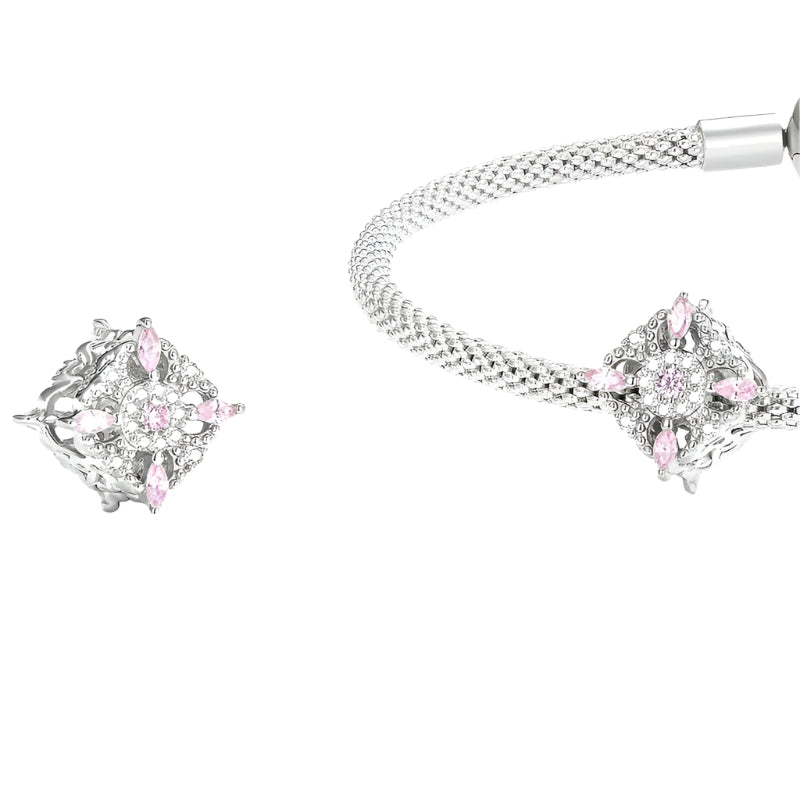 Vintage Flower Pattern Charm Series-Evani Naomi Jewelry