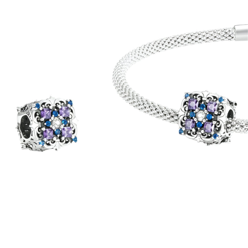 Vintage Flower Pattern Charm Series-Evani Naomi Jewelry
