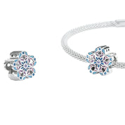 Vintage Flower Pattern Charm Series-Evani Naomi Jewelry