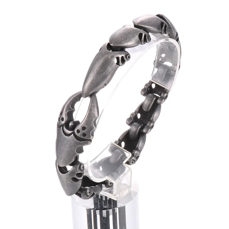 Vintage Heavy Crab Pliers Shaped Bracelet-Evani Naomi Jewelry