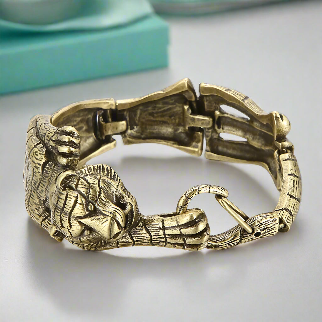 Vintage Old School Shield Bangles-Evani Naomi Jewelry