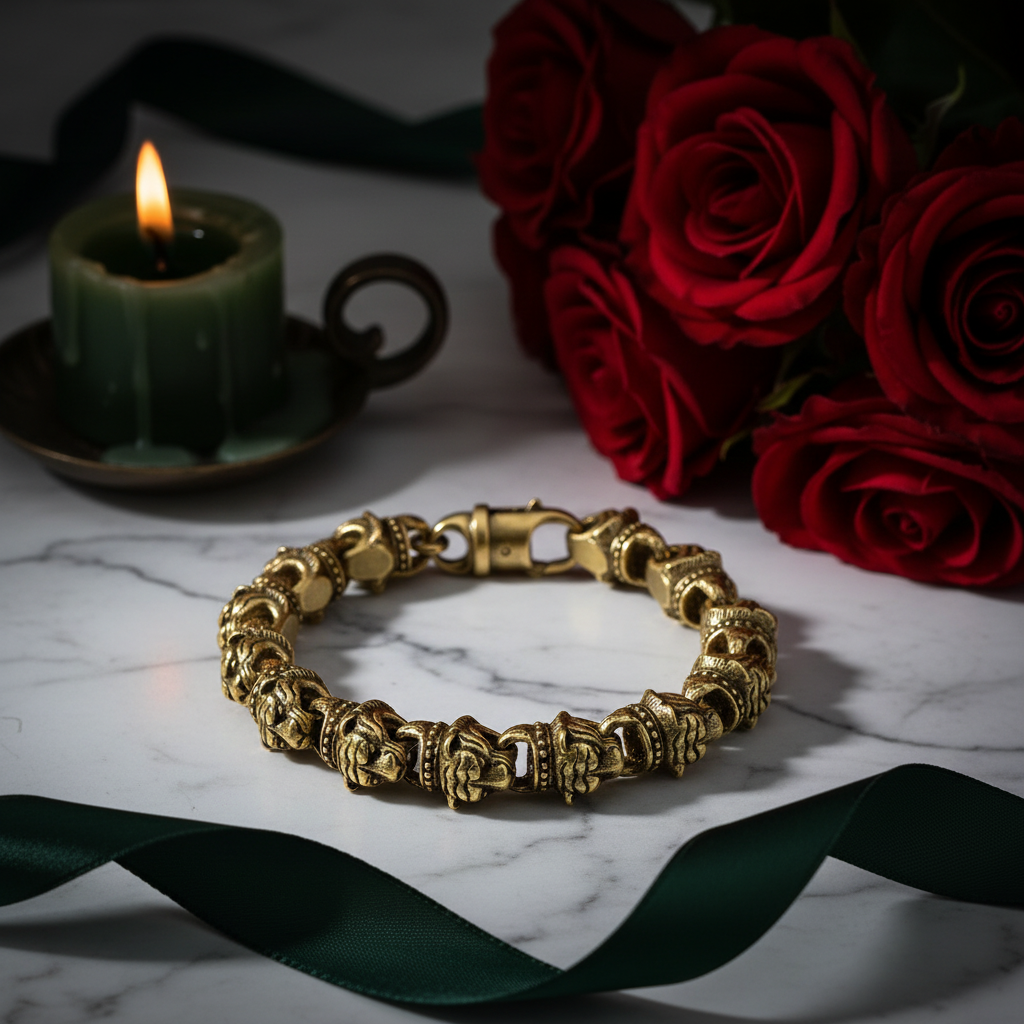 Vintage Old School Shield Bangles