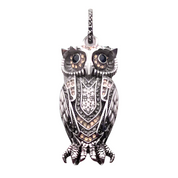 Vintage Owl Charm Pendant-Evani Naomi Jewelry