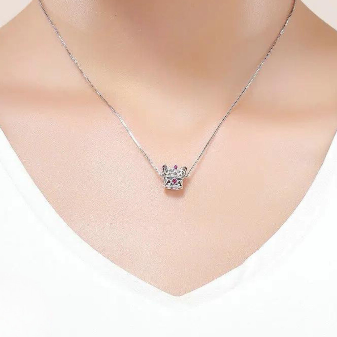 Vintage Princess Crown Charm-Evani Naomi Jewelry