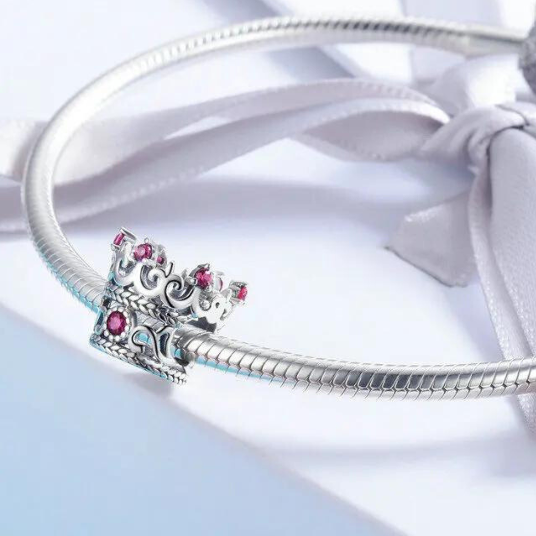 Vintage Princess Crown Charm-Evani Naomi Jewelry