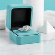 Vintage Round 1.25 ct Diamond Engagement Ring-Evani Jewelry