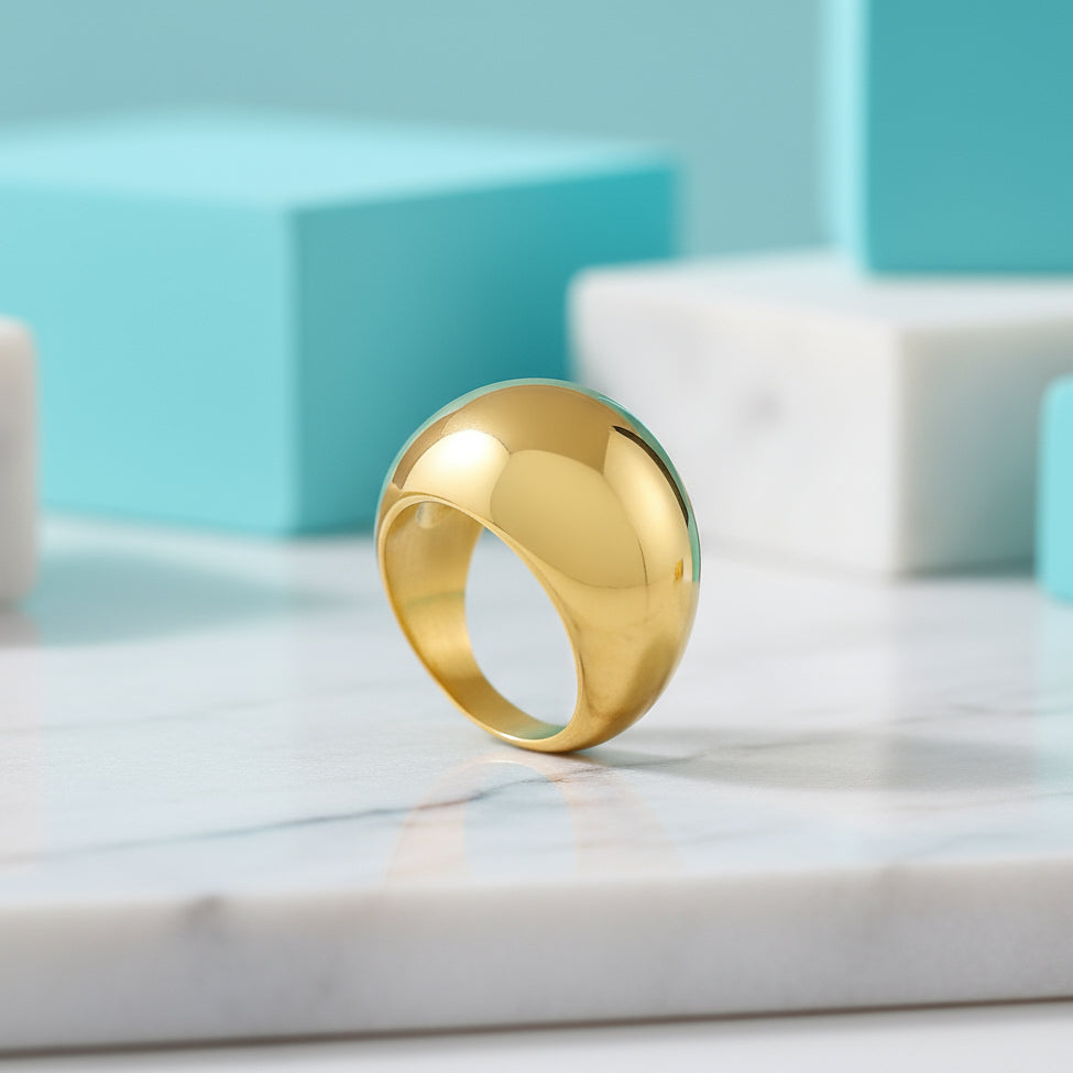 Vintage Style Oval Wedding Band-Evani Jewelry