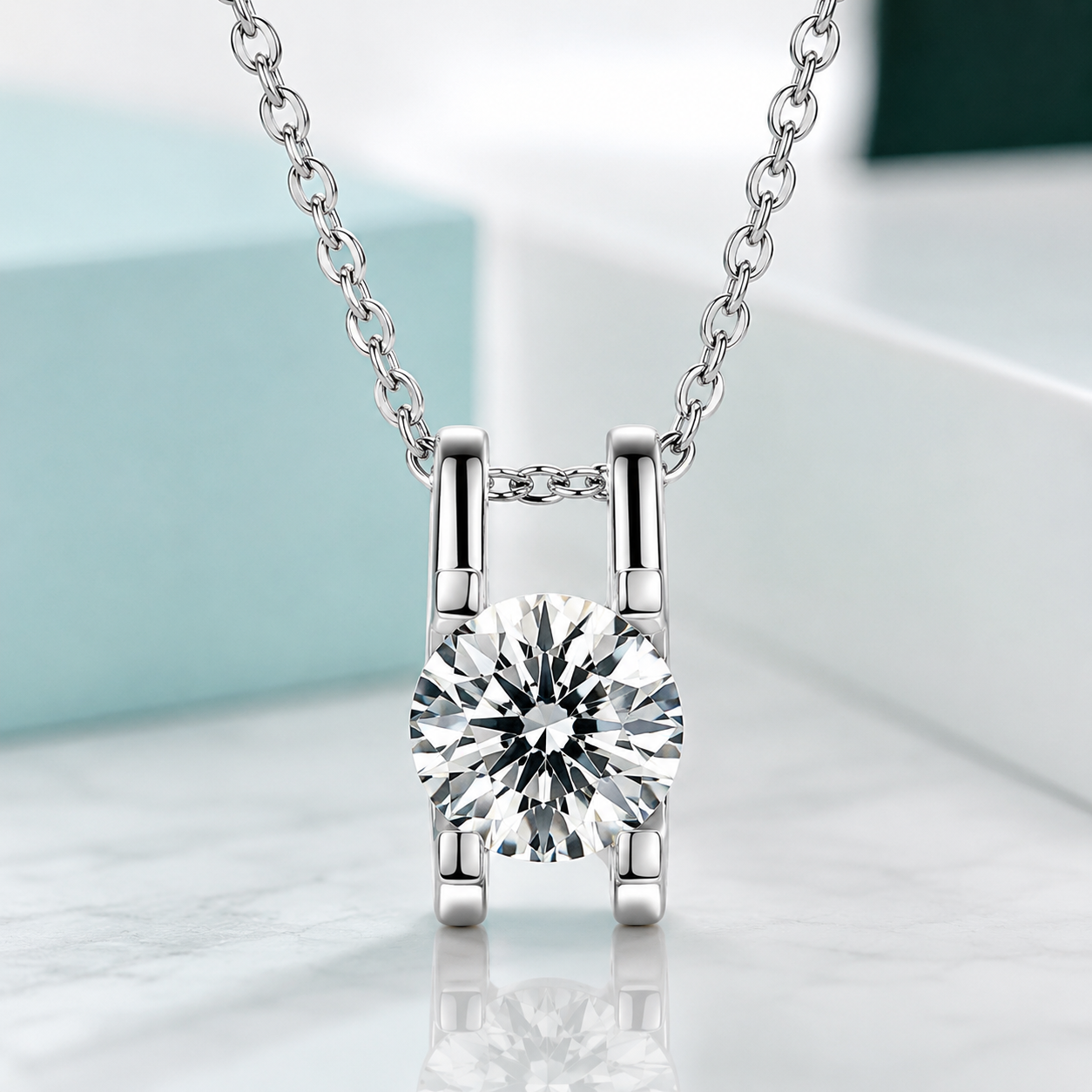 Classic Round Diamond Option Jewelry Set
