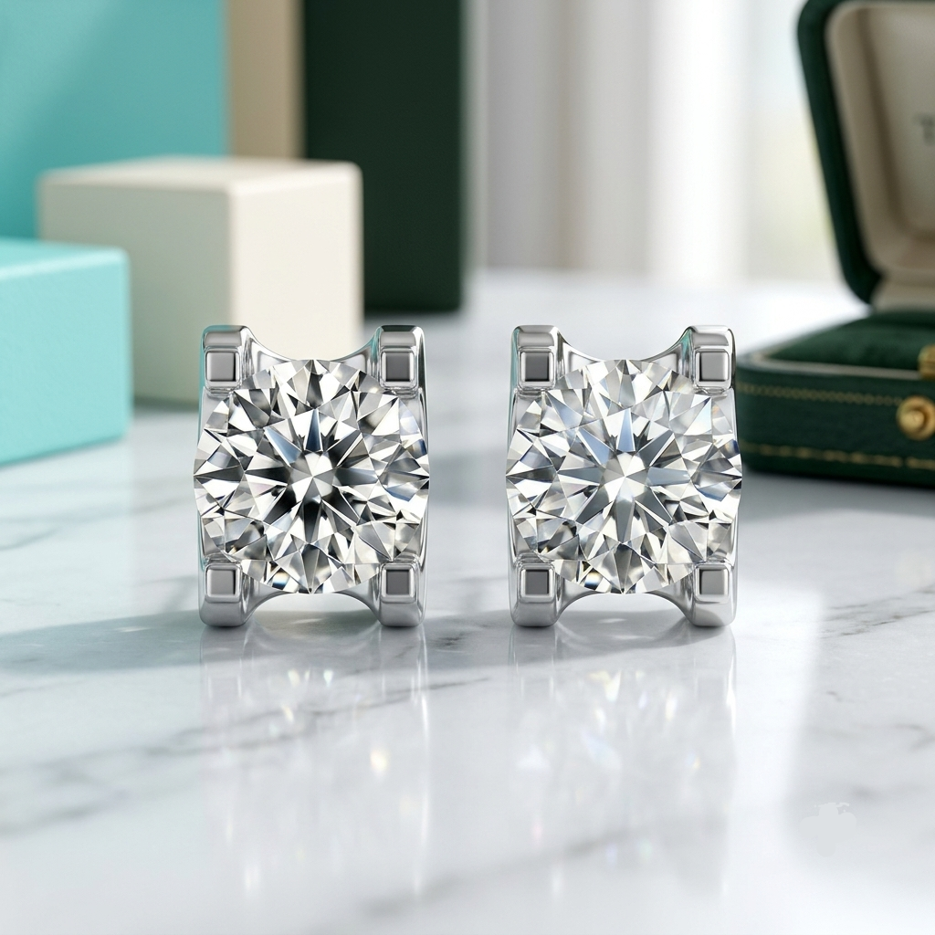Classic Round Diamond Option Jewelry Set
