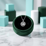 Dancing Diamond Option @ Symbol Pendant Necklace