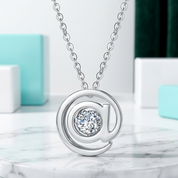 Dancing Diamond Option @ Symbol Pendant Necklace