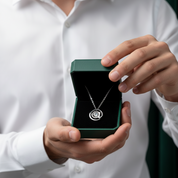Dancing Diamond Option @ Symbol Pendant Necklace