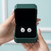 0.5 ct Snowflake 5.0mm Diamond OptionStud Earrings