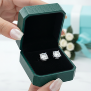 Classic Cushion Cut Diamond OptionStud Earrings
