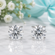 Classic 2ct Diamond Option Stud Earrings
