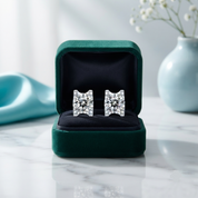 Classic 1.0 Ct Round Diamond Option Stud Earrings